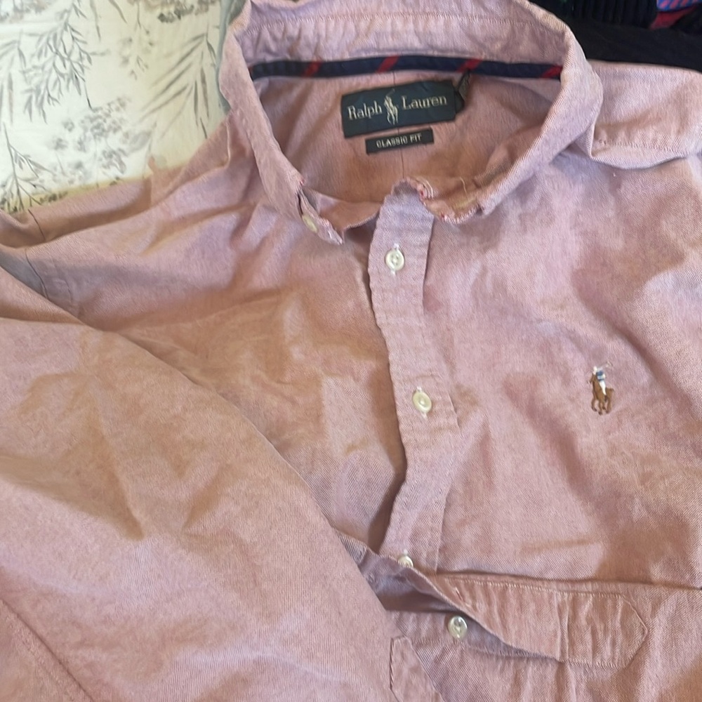 Polo button down shirt